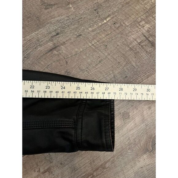 Cody James Leather Moto Distressed Brown Jacket Full Zip Western Men's XL Lined - Picture 11 of 11